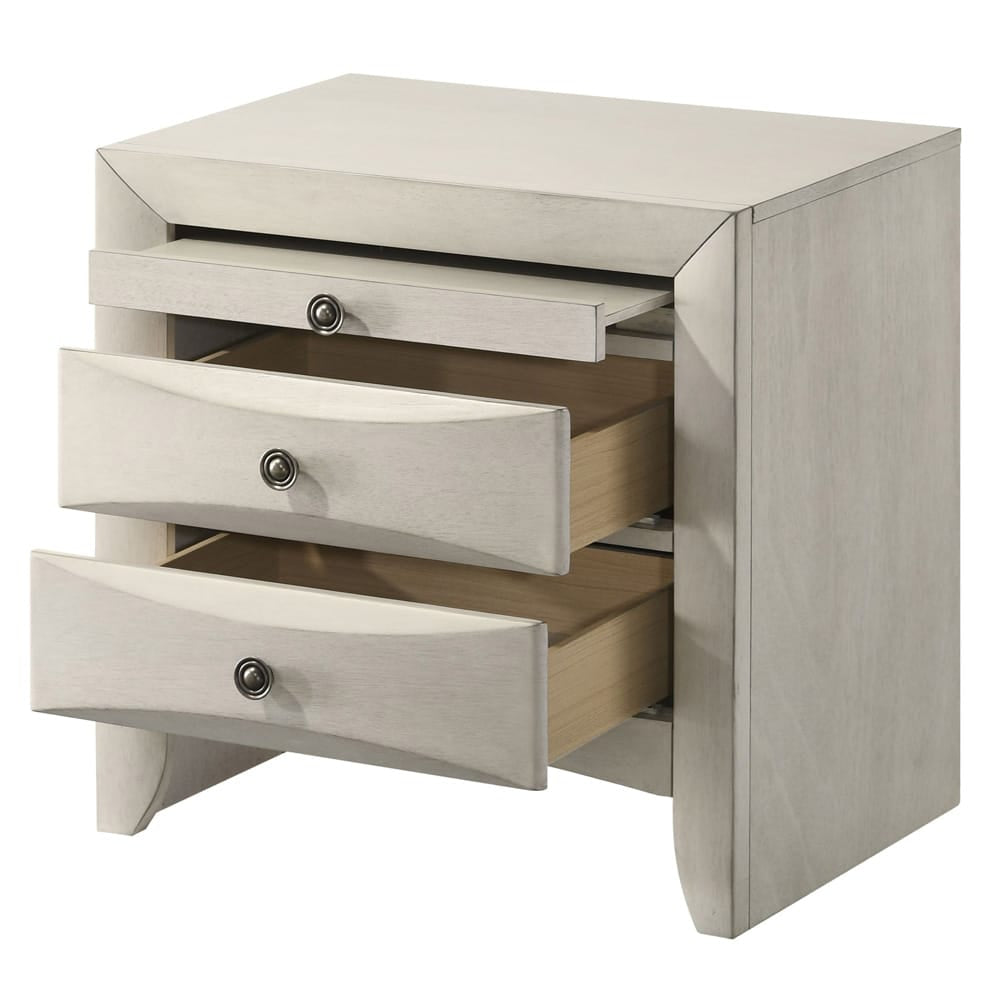 ACME Furniture - Ramondi - Nightstand  - Antique White  - BD05283 view 4