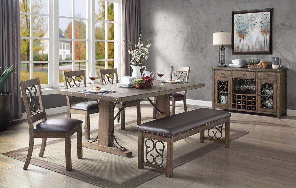 ACME Furniture - Raphaela Dining Table - DN00980 veiw 4
