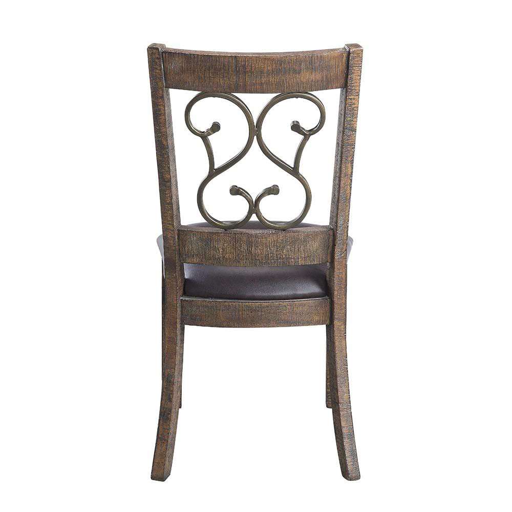 ACME Furniture - Raphaela Side Chair - DN00981 veiw 4
