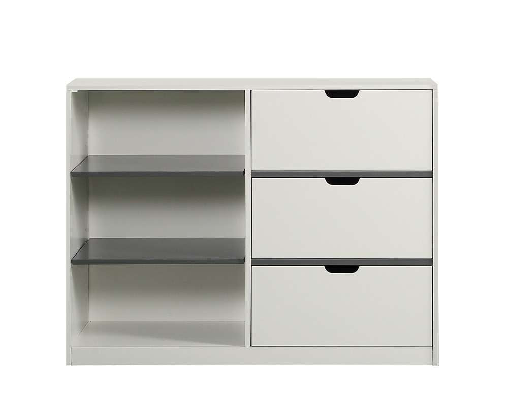 ACME Furniture - Ratana Cabinet - White & Gray - BD02054 veiw 1