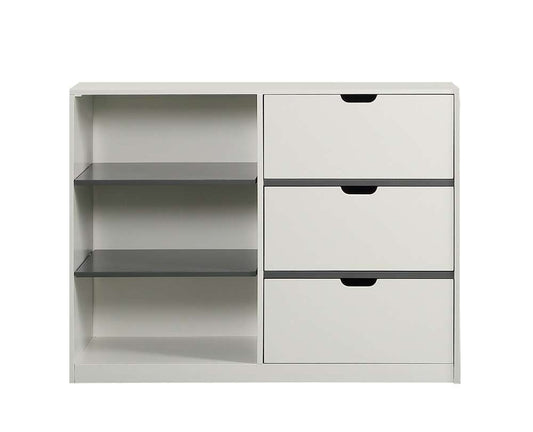ACME Furniture - Ratana Cabinet - White & Gray - BD02054 veiw 1