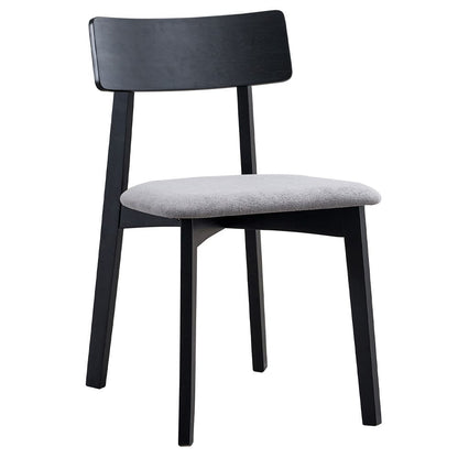 ACME Furniture - Real - Side Chair (Set of 2) - Gray Linen & Black  - DN04186 view 1
