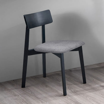 ACME Furniture - Real - Side Chair (Set of 2) - Gray Linen & Black  - DN04186 view 5