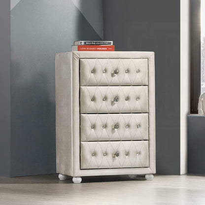 ACME Furniture - Reggie - Chest - Beige Fabric - BD04506 view 3