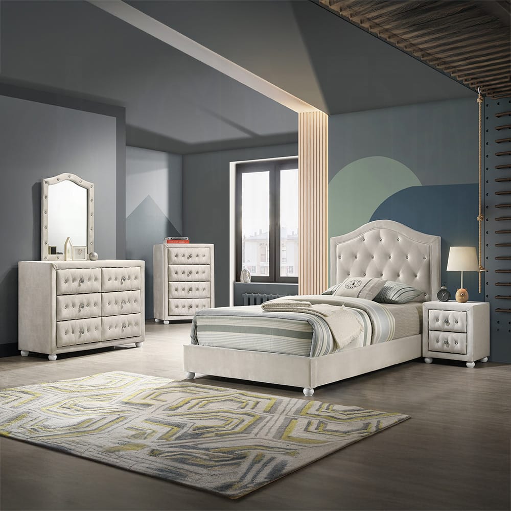 ACME Furniture - Reggie - Chest - Beige Fabric - BD04506 view 5