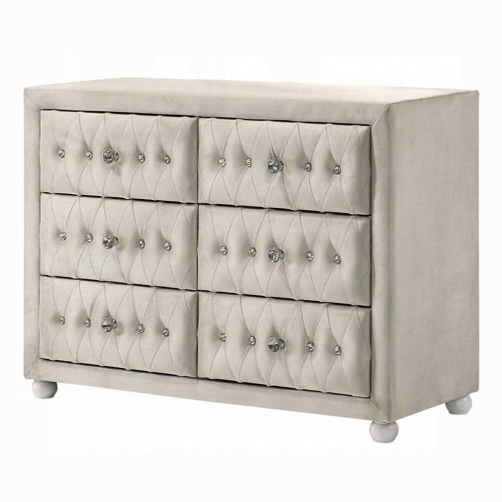 ACME Furniture - Reggie - Dresser - Beige Fabric - BD04505 view 1