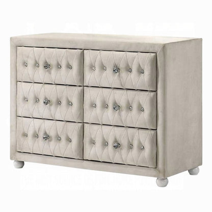 ACME Furniture - Reggie - Dresser - Beige Fabric - BD04505 view 1