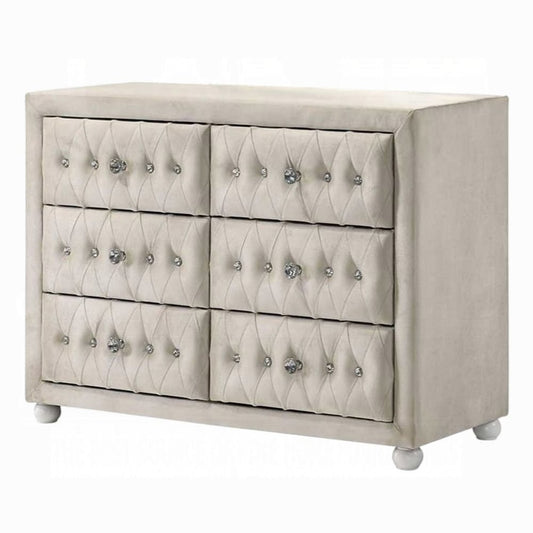 ACME Furniture - Reggie - Dresser - Beige Fabric - BD04505 view 1