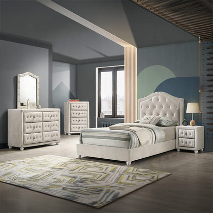 ACME Furniture - Reggie - Dresser - Beige Fabric - BD04505 view 5