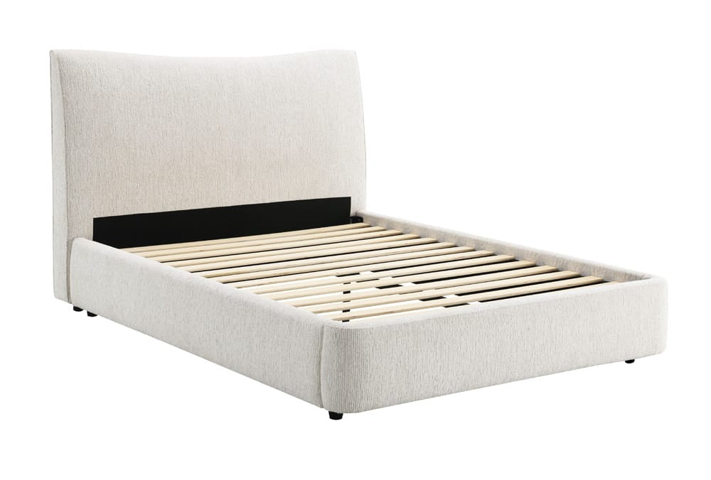 ACME Furniture - Renee - EK Bed - Aperol Beige Chenille - BD05461EK view 1