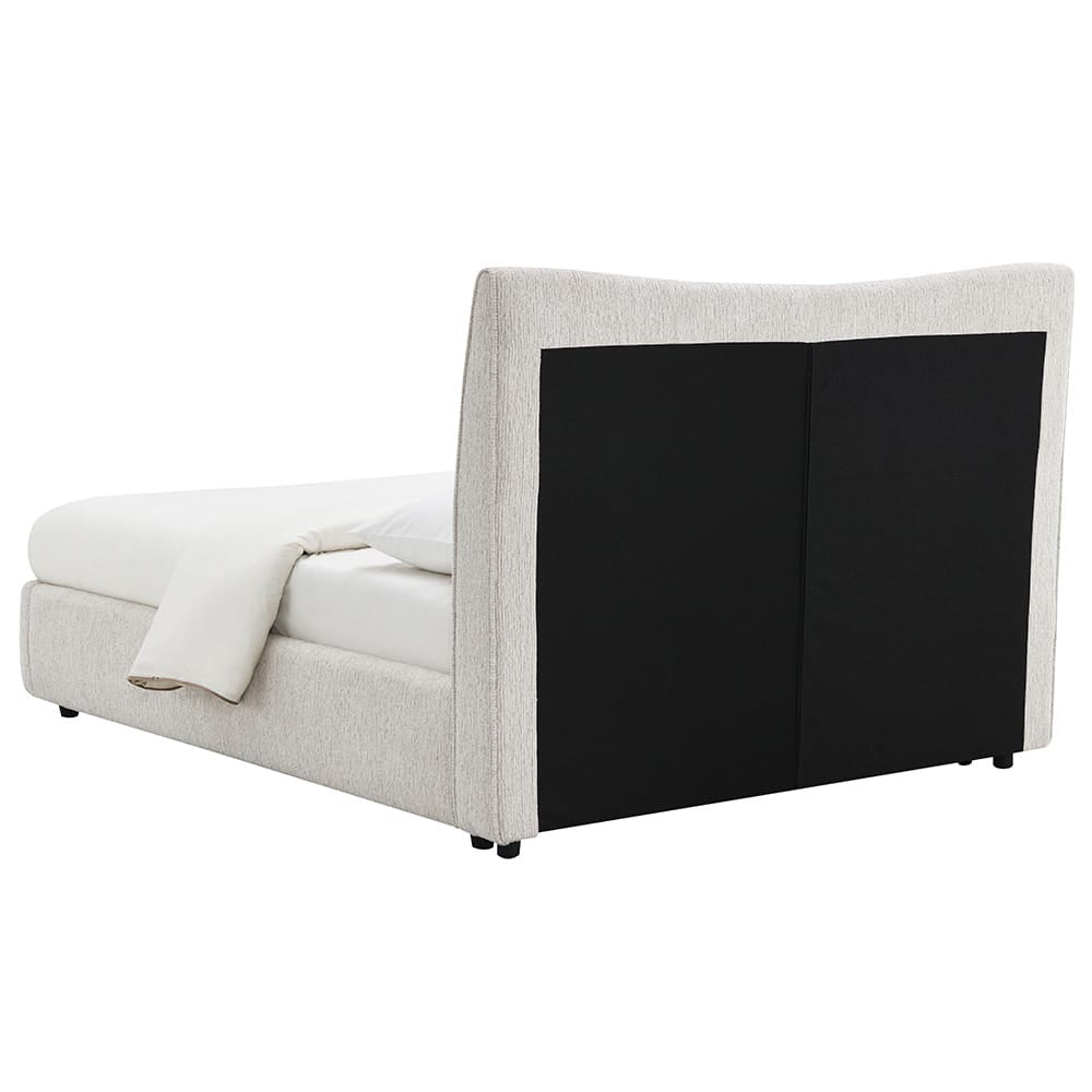 ACME Furniture - Renee - Queen Bed - Aperol Beige Chenille - BD05462Q view 4