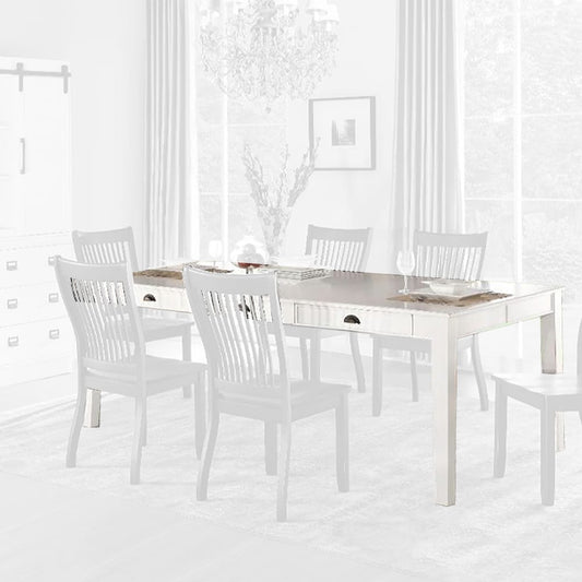 ACME Furniture - Renske - Dining Table - Antique White - 71850 view 1