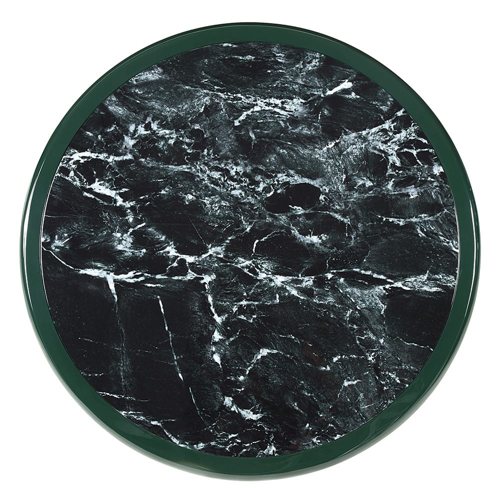 ACME Furniture - Ronald - Coffee Table - Marble Pattern Top, Dark Green & Brown High Gloss  - LV03895 view 3