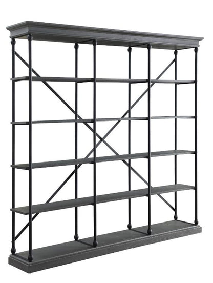 ACME Furniture - Rukia - Bookshelf - Gray & Black Finish - 93038 view 1