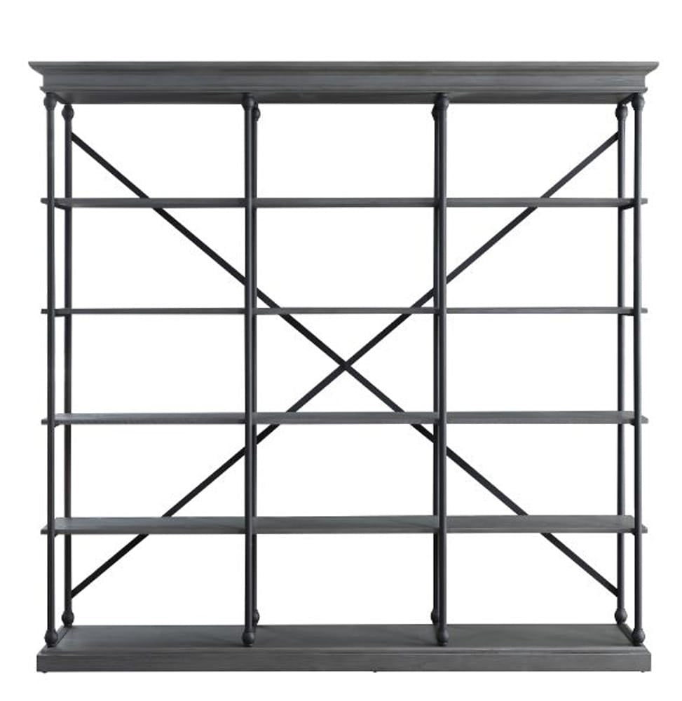 ACME Furniture - Rukia - Bookshelf - Gray & Black Finish - 93038 view 2