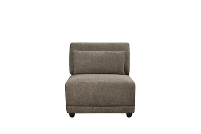 ACME Furniture - Rylie Modular - Armless Chair w/Pillow - Brown Linen - LV03152 veiw 1