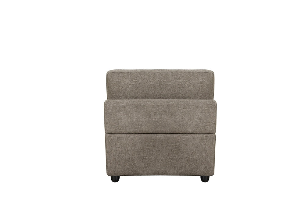 ACME Furniture - Rylie Modular - Armless Chair w/Pillow - Brown Linen - LV03152 veiw 3