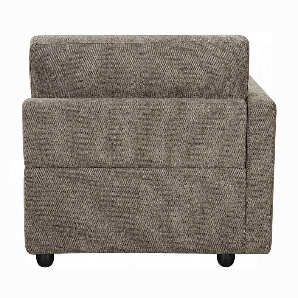 ACME Furniture - Rylie Modular - LF Chair w/3 Pillows - Brown Linen - LV03150 view 3