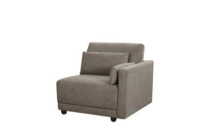 ACME Furniture - Rylie Modular - RF Chair w/2 Pillows - Brown Linen - LV03151 veiw 1