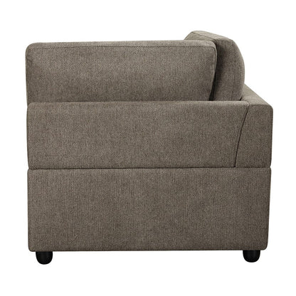ACME Furniture - Rylie - Modular - Wedge w/3 Pillows - Brown Linen - LV03153 view 2