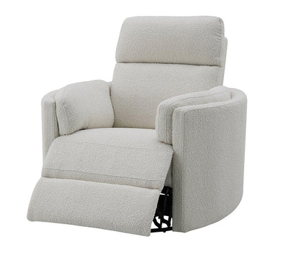 ACME Furniture - Sagen Glider Recliner w/Swivel - Beige Boucle - LV02733 veiw 7