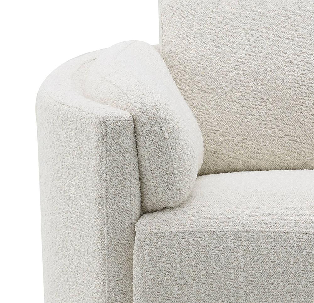 ACME Furniture - Sagen Glider Recliner w/Swivel - Beige Boucle - LV02733 veiw 8