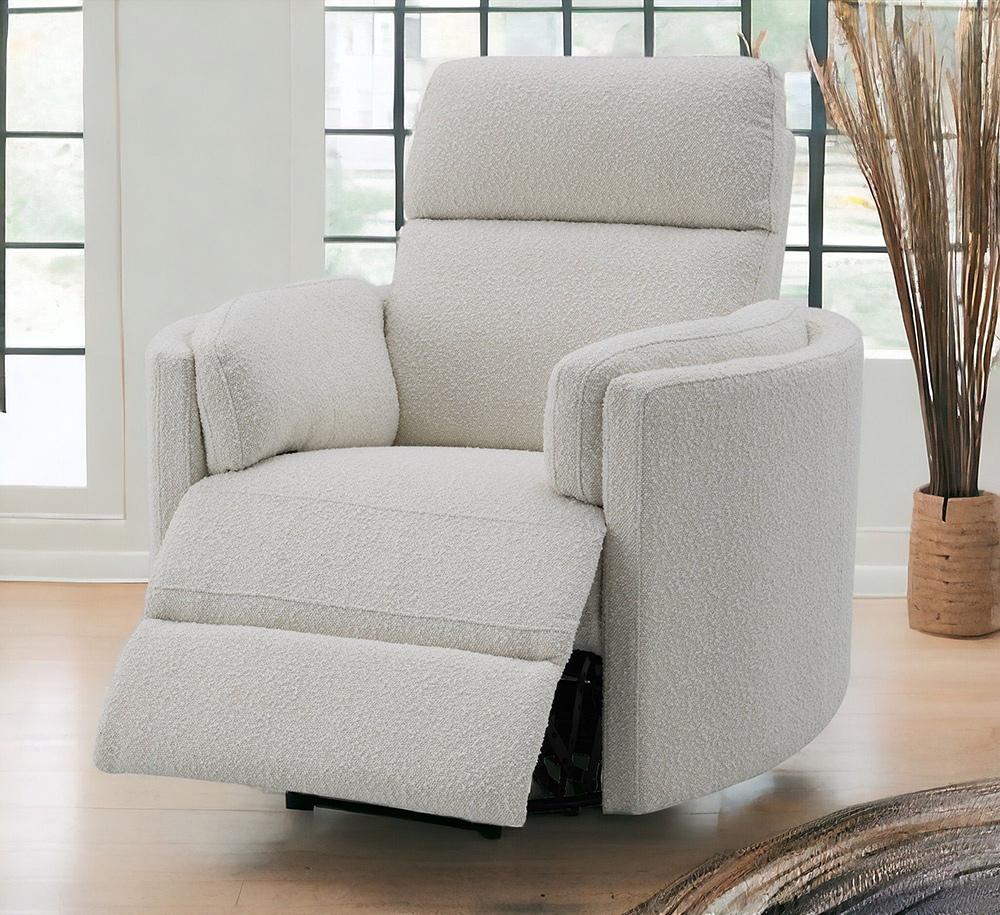 ACME Furniture - Sagen Glider Recliner w/Swivel - Beige Boucle - LV02733 veiw 9