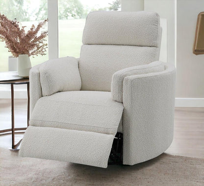 ACME Furniture - Sagen Glider Recliner w/Swivel - Beige Boucle - LV02733 veiw 10