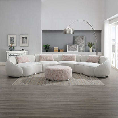ACME Furniture - Sahara Ottoman - Pattern Boucle - LV03011 view 4