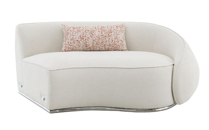 ACME Furniture - Sahara Sectional Sofa w/3 Pillows - Beige Boucle - LV03010 veiw 6