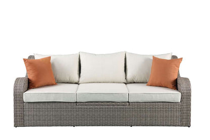 ACME Furniture - Salena Patio Sectional & 2 Ottomans (2 Pillows) - 45010 view 2