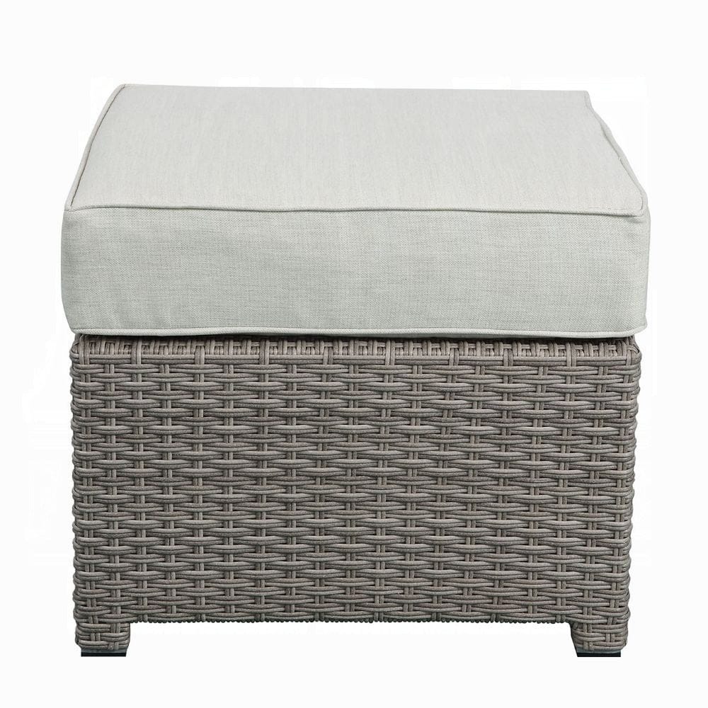 ACME Furniture - Salena Patio Sofa & Ottoman w/2 Pillows - 45015 view 8