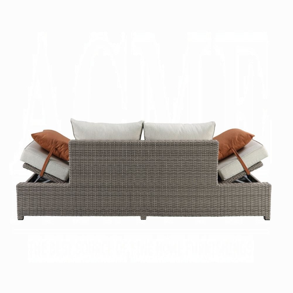 ACME Furniture - Salena Patio Sofa & Ottoman w/2 Pillows - 45015 view 10