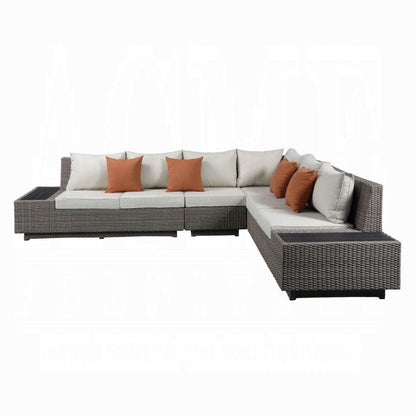 ACME Furniture - Salena Patio Sectional & Cocktail Table - 45020 view 3