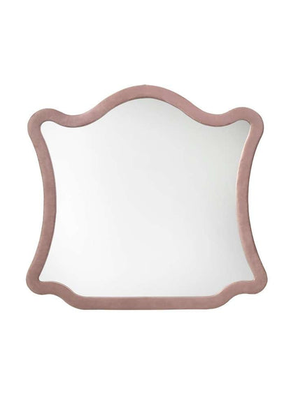 ACME Furniture - Salonia Mirror - Pink Velvet - BD01185 view 1