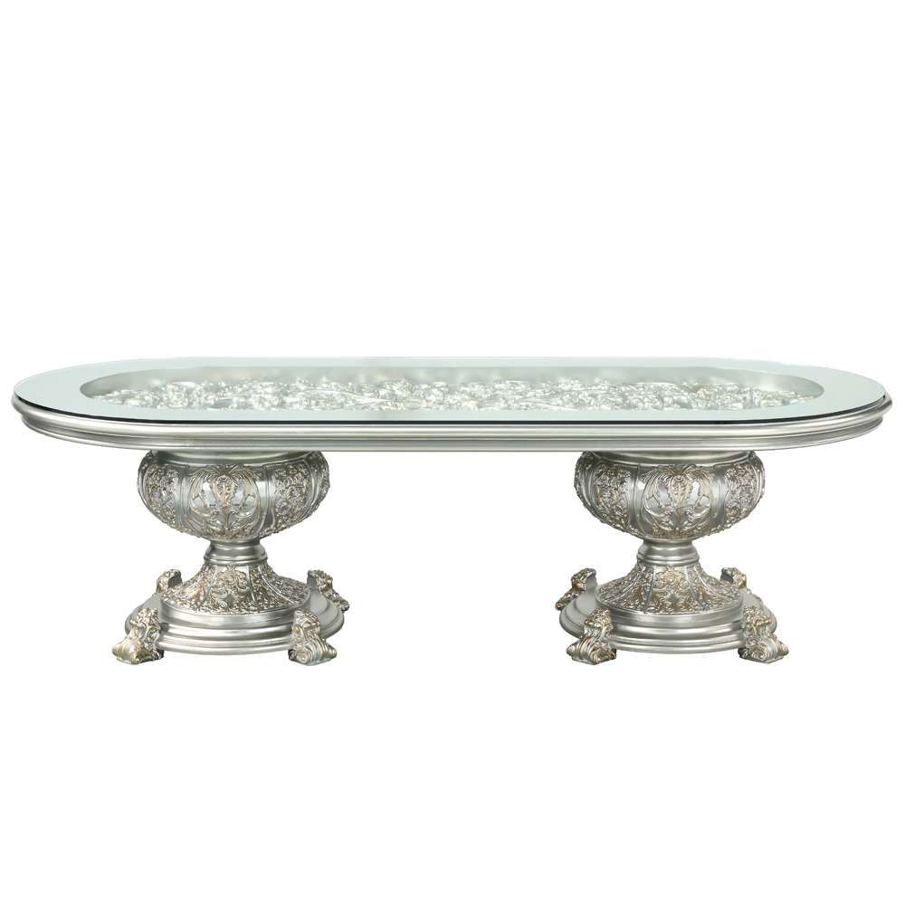 ACME Furniture - Sandoval Dining Table - Champagne - DN01494 view 2