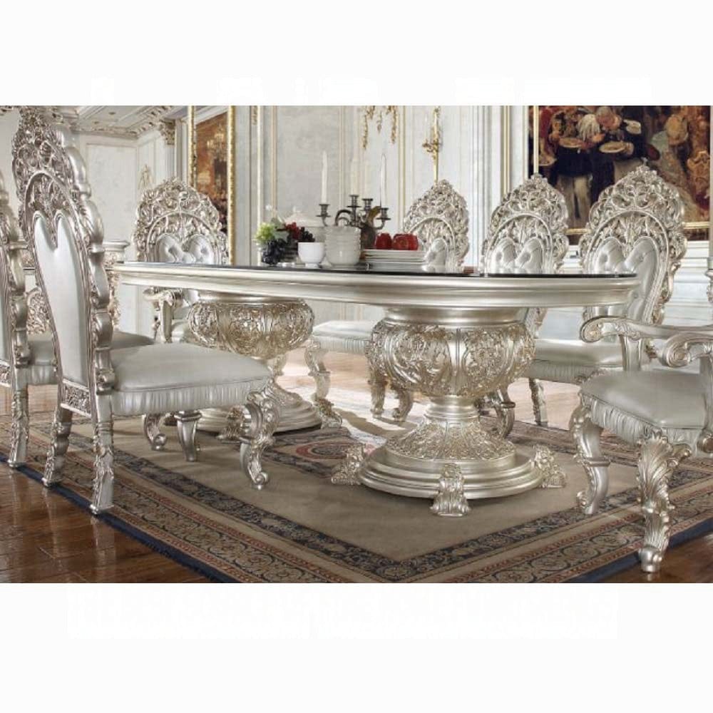 ACME Furniture - Sandoval Dining Table - Champagne - DN01494 view 4