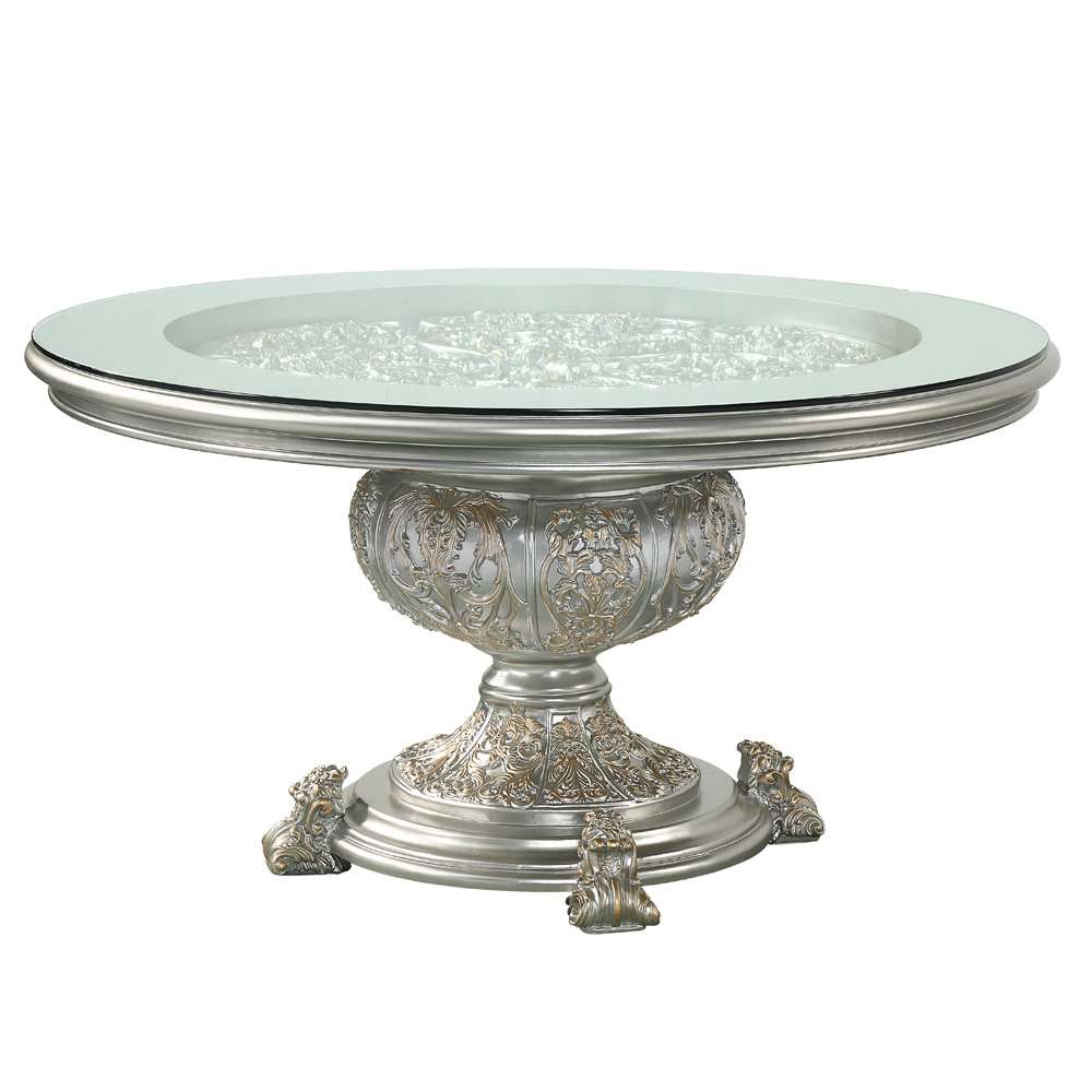 ACME Furniture - Sandoval Round Dining Table - Champagne - DN01493 view 1