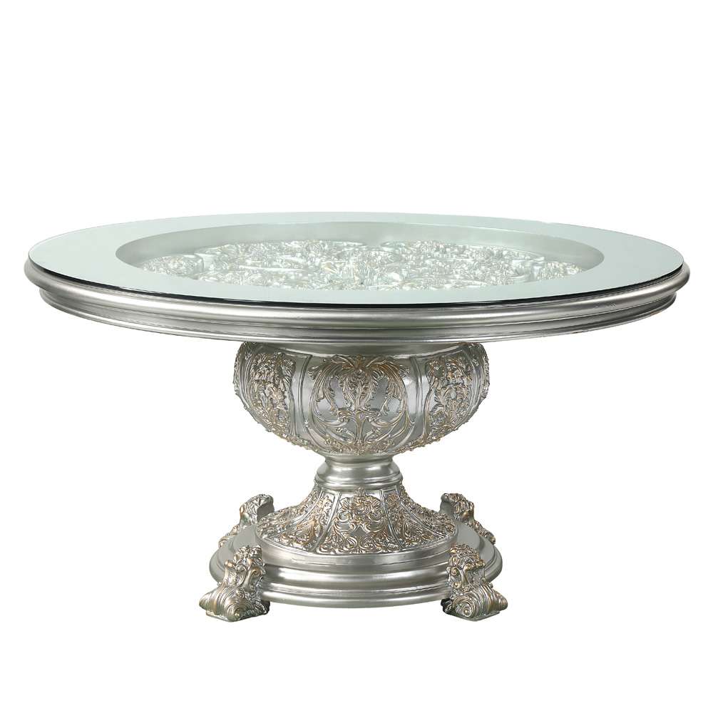 ACME Furniture - Sandoval Round Dining Table - Champagne - DN01493 view 2