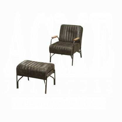 ACME Furniture - Sarahi Chair & Ottoman - 59597 view 1