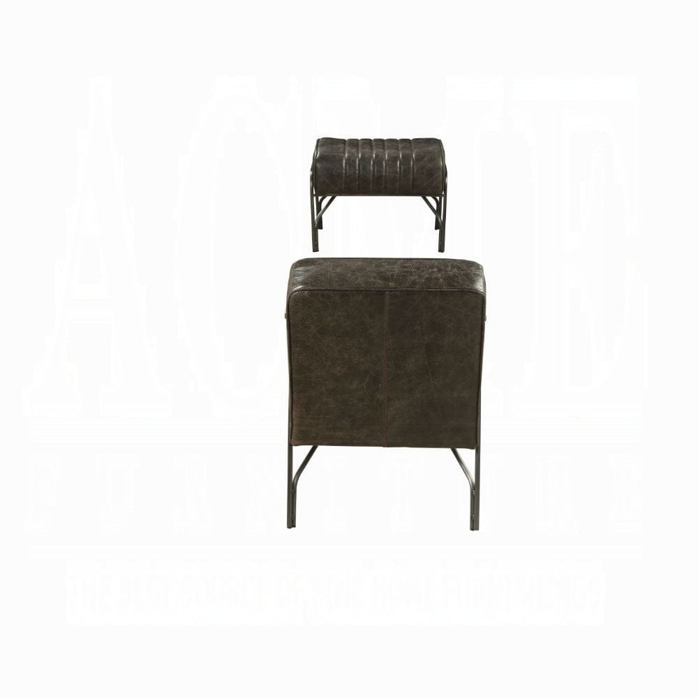 ACME Furniture - Sarahi Chair & Ottoman - 59597 view 4