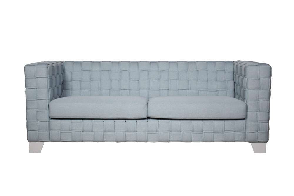 ACME Furniture - Saree Sofa - Light Teal Chenille & White - LV02346 veiw 2