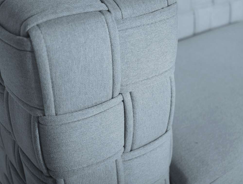 ACME Furniture - Saree Sofa - Light Teal Chenille & White - LV02346 veiw 4