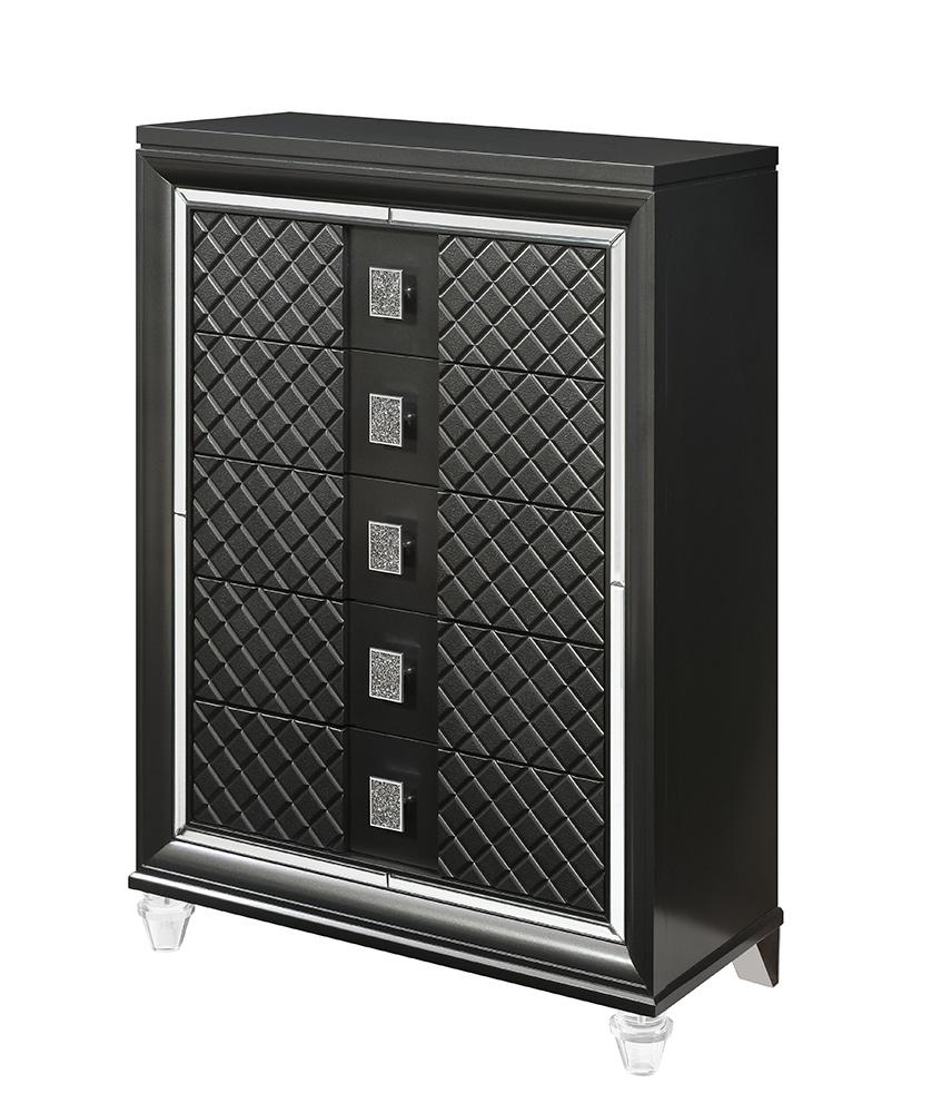 ACME Furniture - Sawyer Chest - Metallic Gray - 27976 view 1