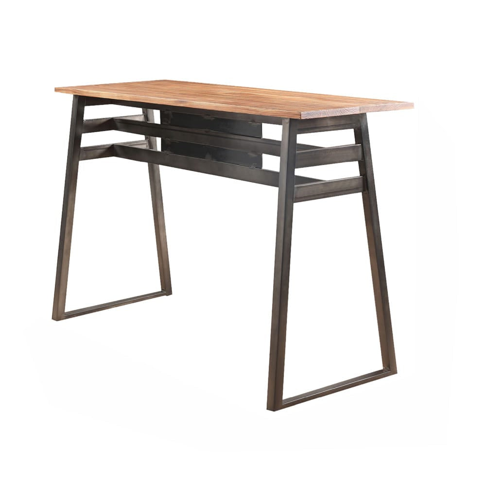 ACME Furniture - Scarus - Bar Table - Natural & Gunmetal - 72385 view 1