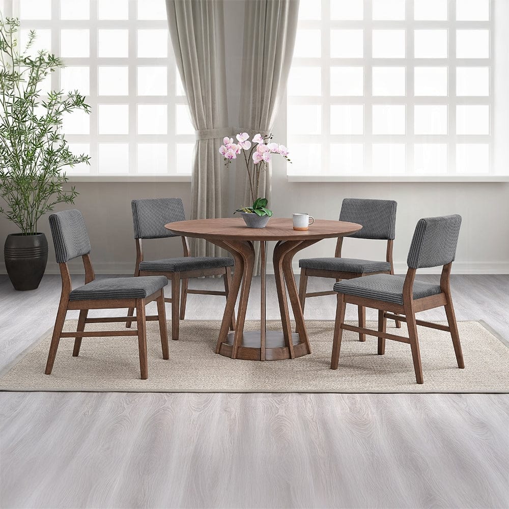 ACME Furniture - Seda Round Dining Table - Walnut Finish - DN04190 view 5