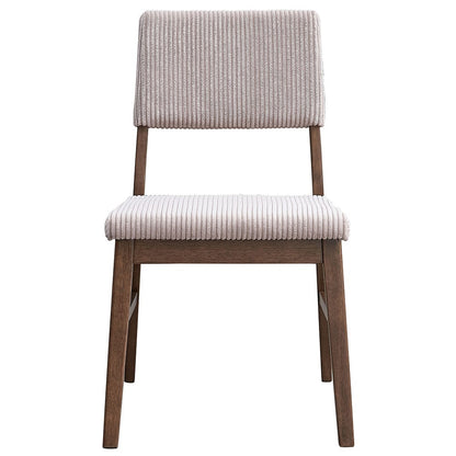ACME Furniture - Seda - Side Chair (Set of 2) - Dusty Mauve Corduroy & Walnut  - DN04191 view 2