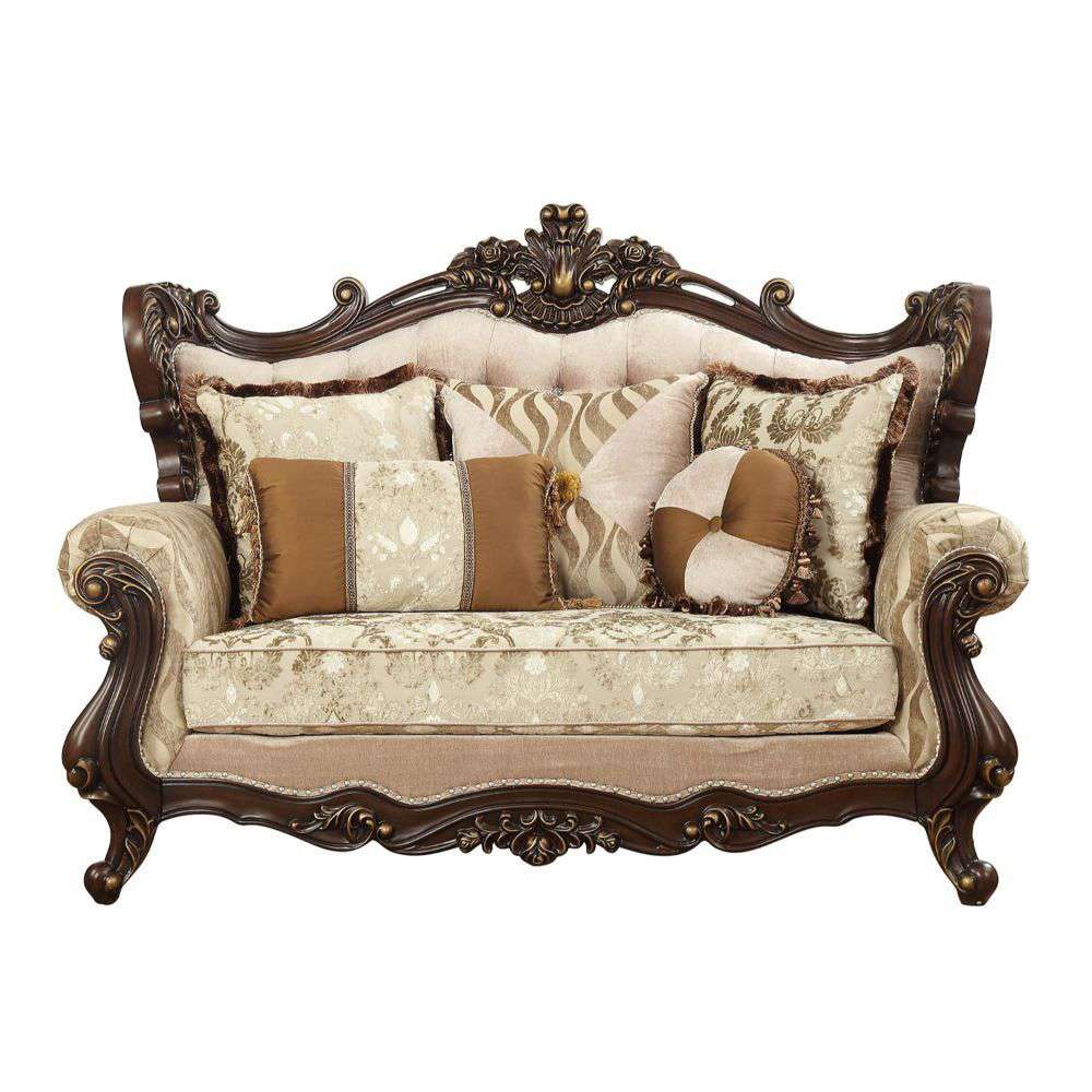 ACME Furniture - Shalisa Loveseat (w/5 Pillows) - 51051 view 2