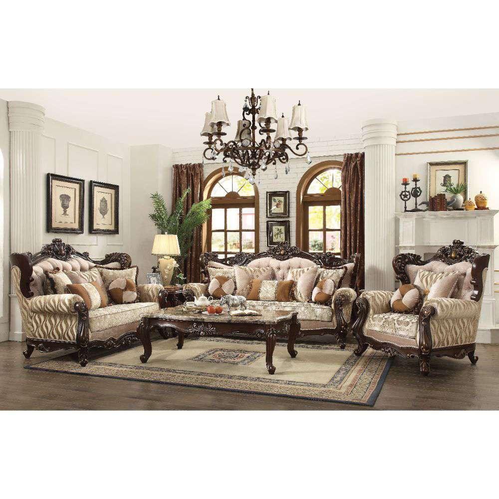 ACME Furniture - Shalisa Sofa (w/7 Pillows) - 51050 veiw 3