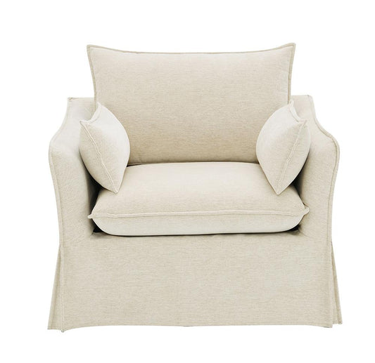 ACME Furniture - Shane Chair w/2 Pillows - Beige Fabric - LV02912 veiw 2